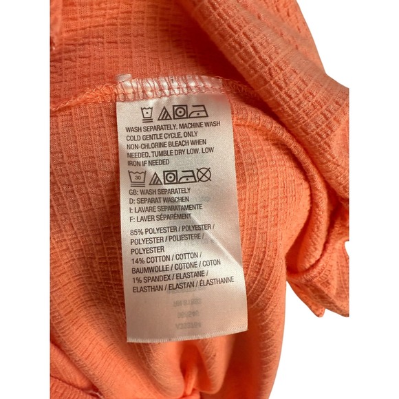 AnyBody Salmon Pink Shirt, Women's‎ XL - Picture 4 of 4